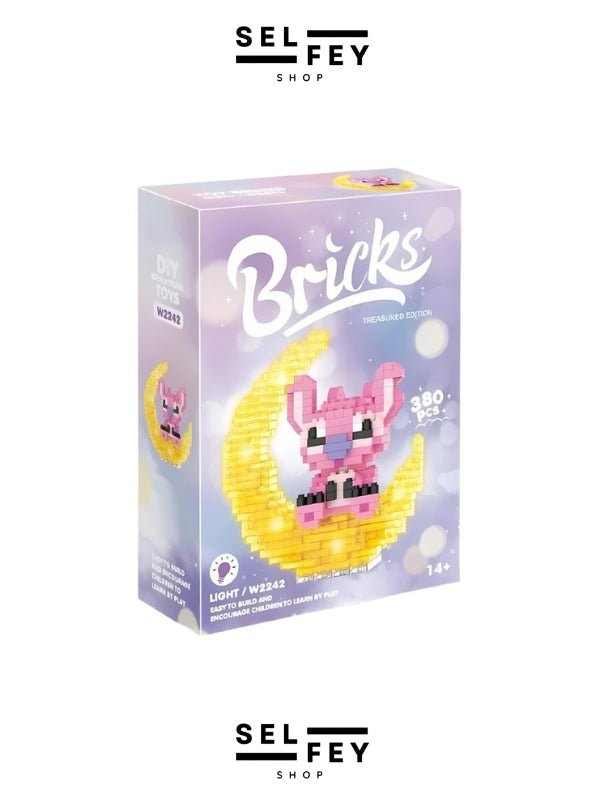 Lego Model Angel Moon Gece Lambası Mini Figür