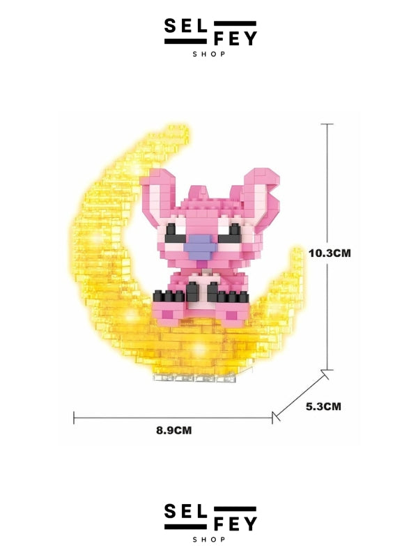 Lego Model Angel Moon Gece Lambası Mini Figür