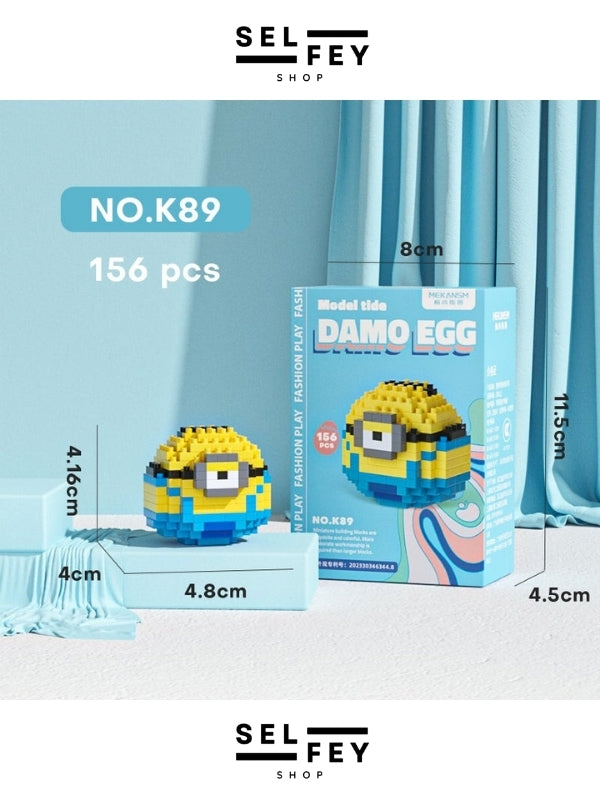 Lego Model Minions Egg Mini Figür