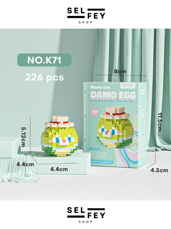 Lego Model Olumel Egg Mini Figür