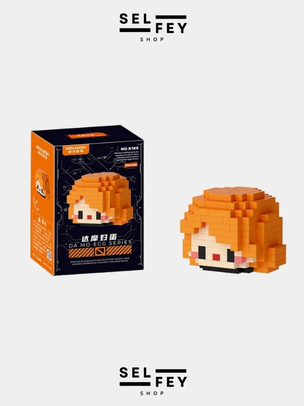 Lego Model Black Widow Egg Mini Figür