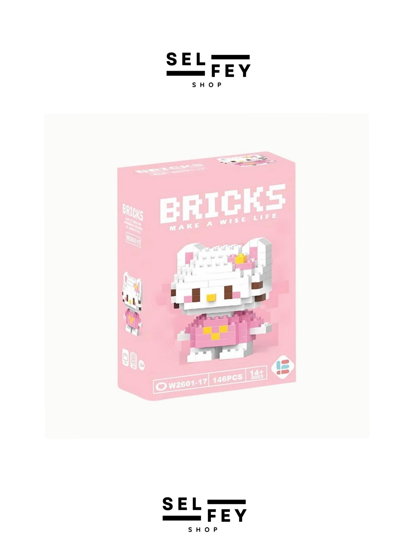 Lego Model Hello Kitty Mini Figür
