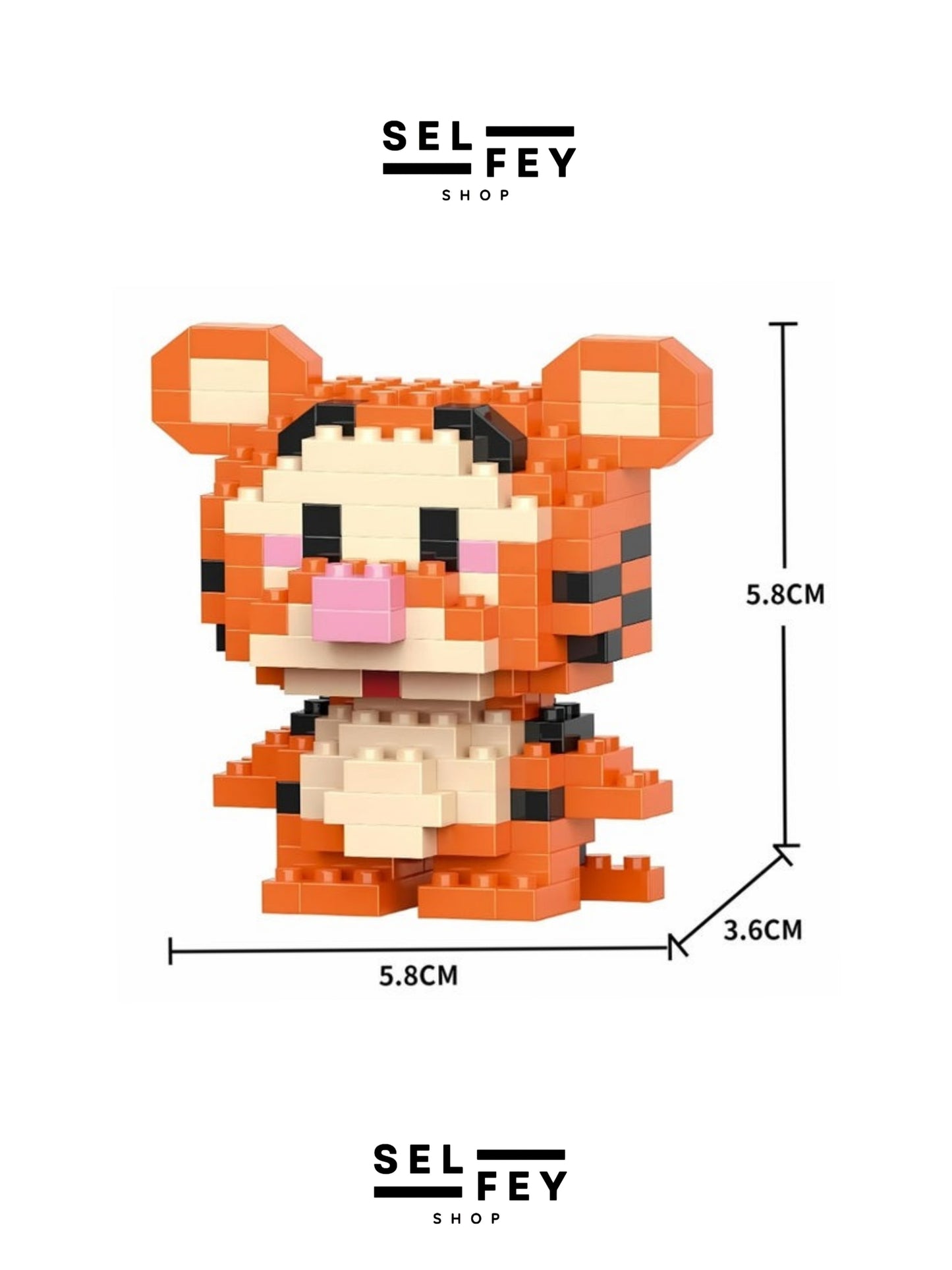 Lego Model Tigger Mini Figür