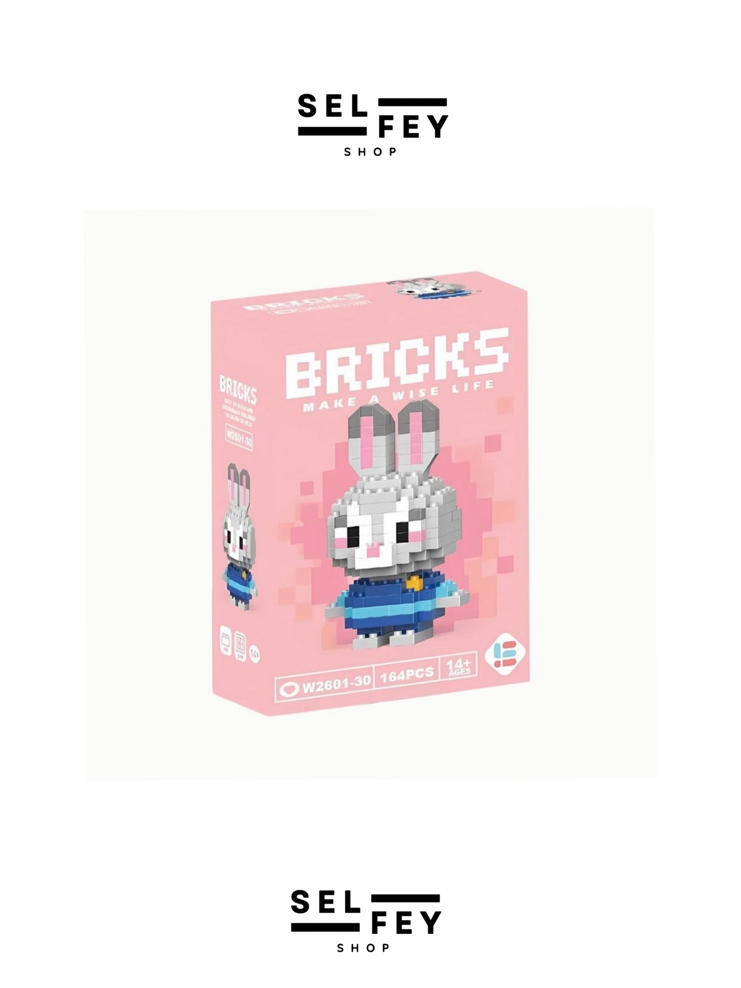 Lego Model Judy Hopps Mini Figür