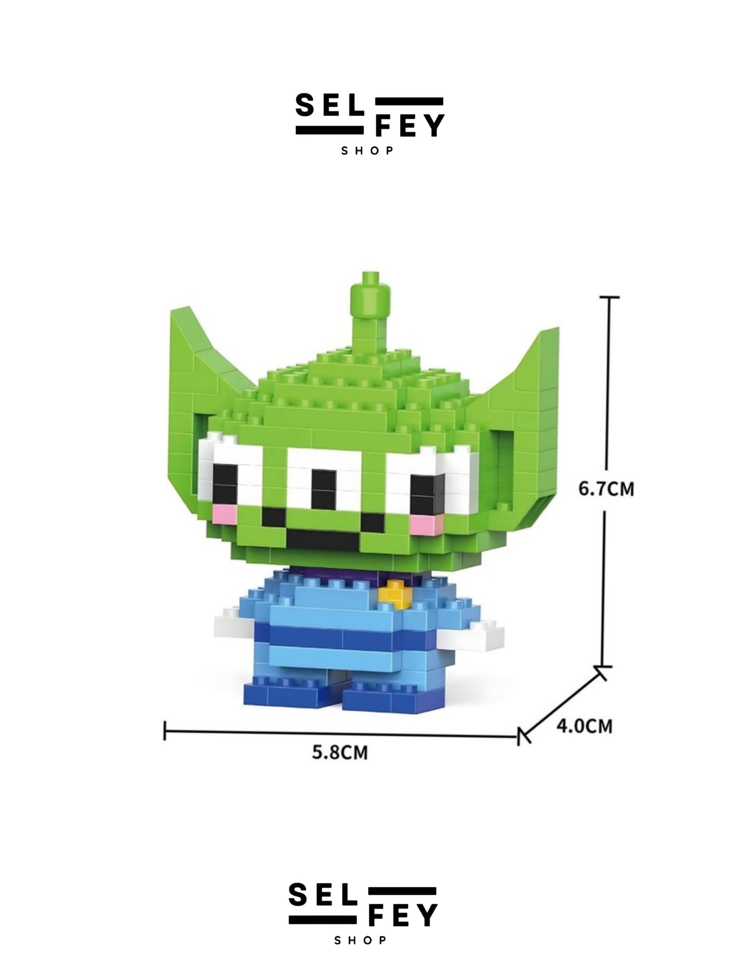 Lego Model Alien Mini Figür