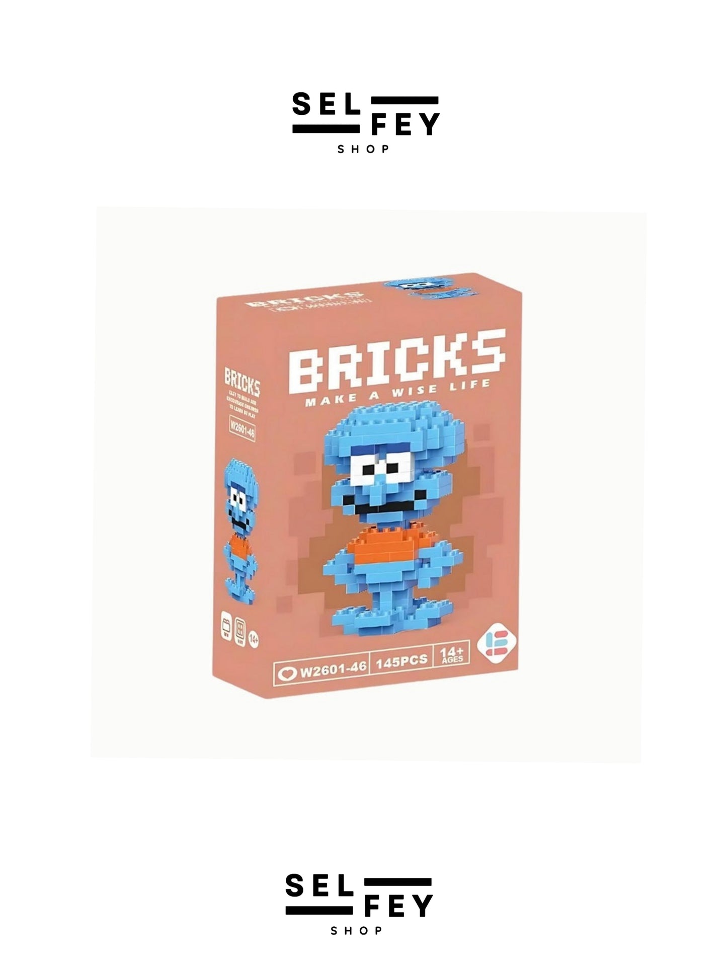 Lego Model Squidward Mini Figür