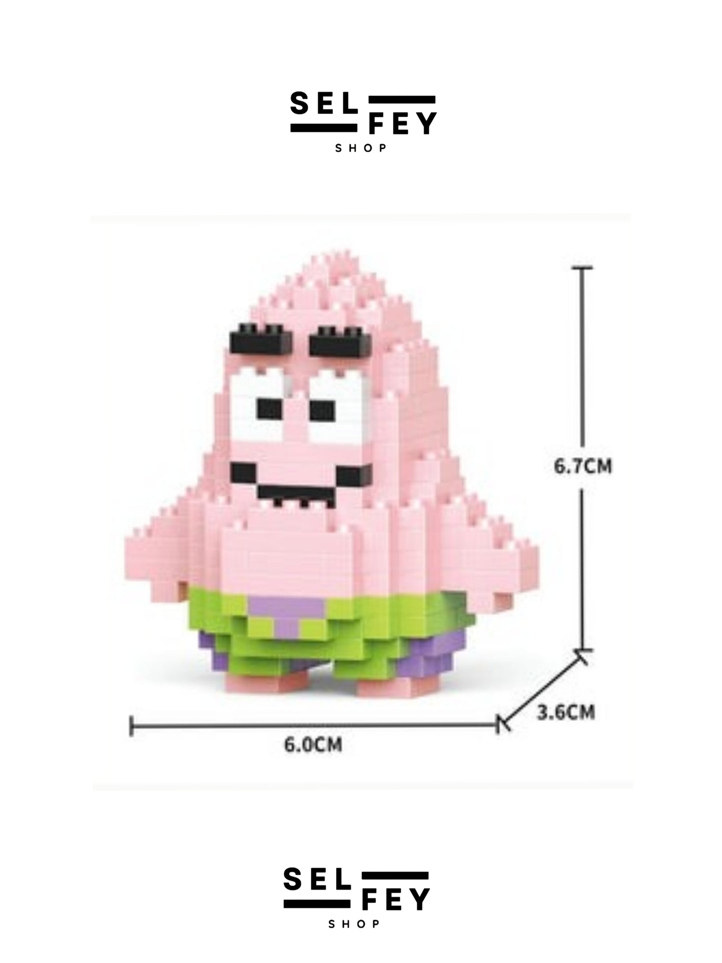 Lego Model Patrick Mini Figür