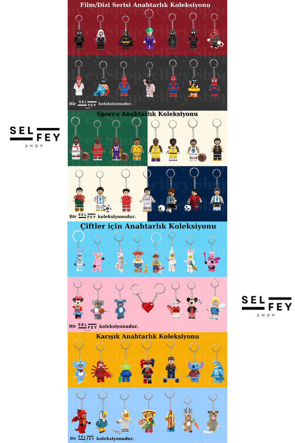 Lego Model Son Heung-min Anahtarlık