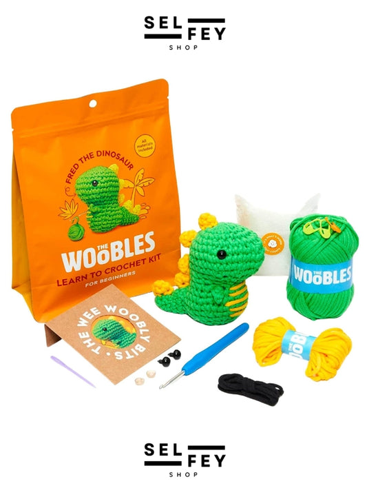 Amigurimi Fred The Dinosaur Tığ Kiti, Amigurimi Dinozor Örgü Set