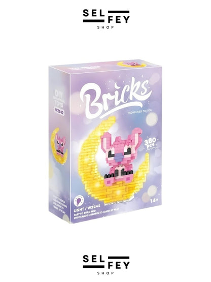 Lego Model Angel Moon Gece Lambası Mini Figür