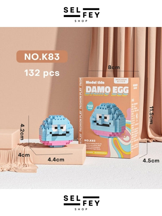 Lego Model Squidward Egg Mini Figür