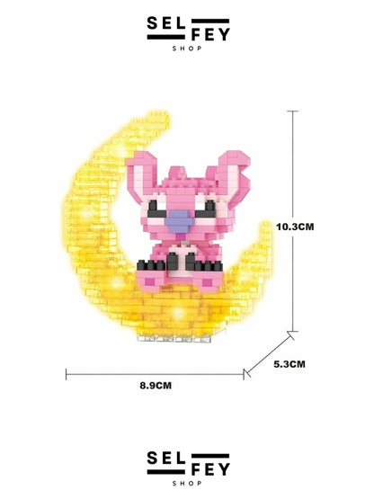 Lego Model Angel Moon Gece Lambası Mini Figür