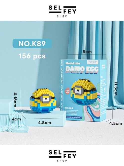 Lego Model Minions Egg Mini Figür