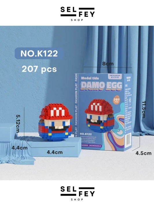 Lego Model Super Mario Egg Mini Figür