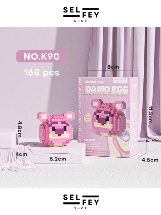 Lego Model Lotso Bear Egg Mini Figür