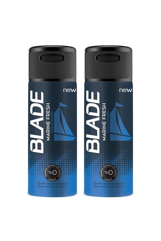 Blade Marine Fresh Deodorant 150ml*2