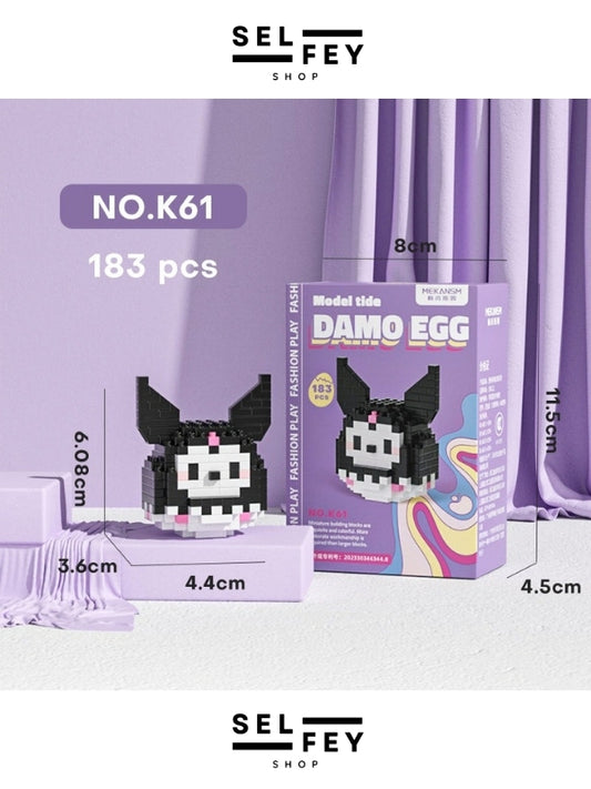 Lego Model Donald Duck Egg Mini Figür