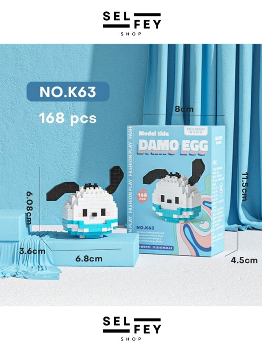 Lego Model Pochacco Egg Mini Figür