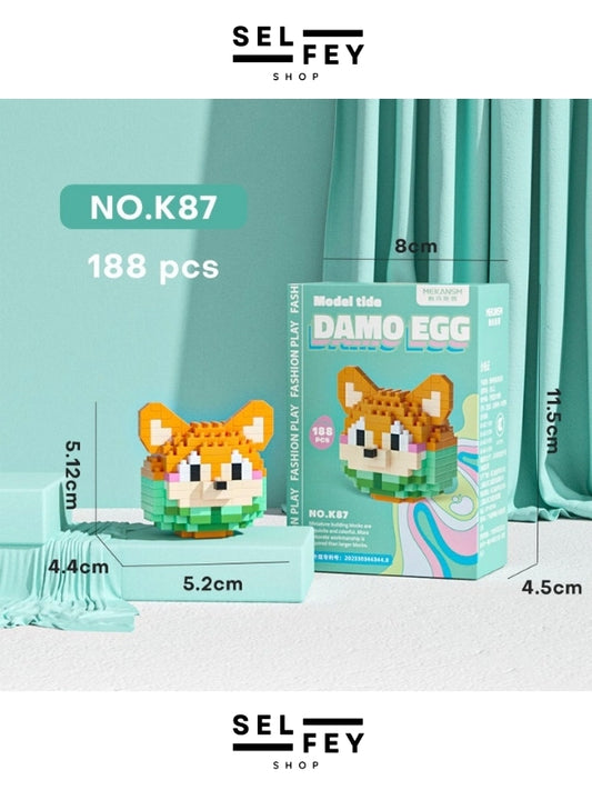 Lego Model Nick Wilde Egg Mini Figür