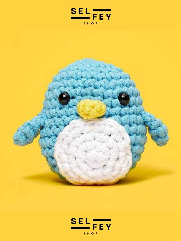 Amigurimi Pıerre The Penguin Tığ Kiti, Amigurimi Penguen Örgü Seti