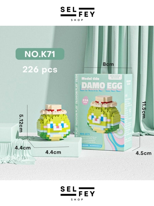 Lego Model Olumel Egg Mini Figür