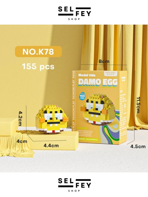 Lego Model Sünger Bob Egg Mini Figür