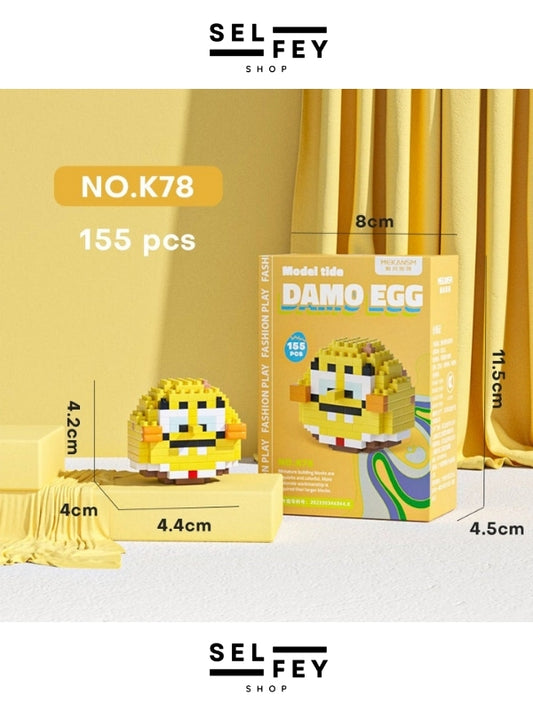 Lego Model Sünger Bob Egg Mini Figür