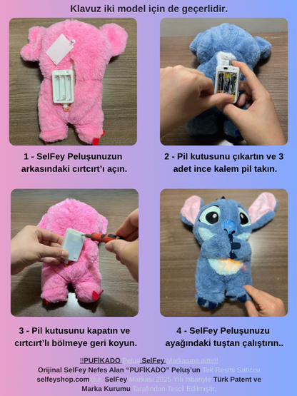 Nefes Alan Rahatlatıcı PUFİKADO Stitch
