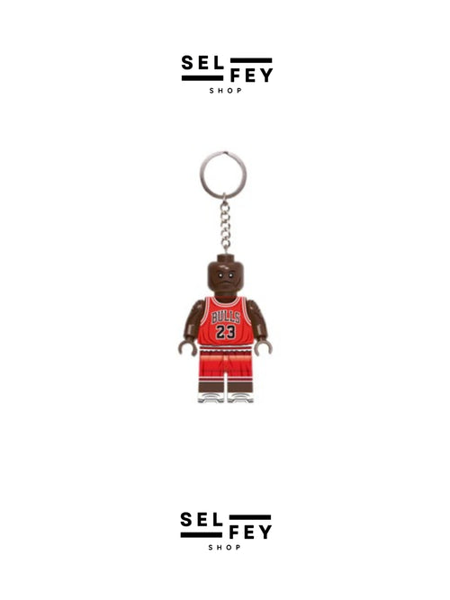 Lego Model Michael Jordan Anahtarlık