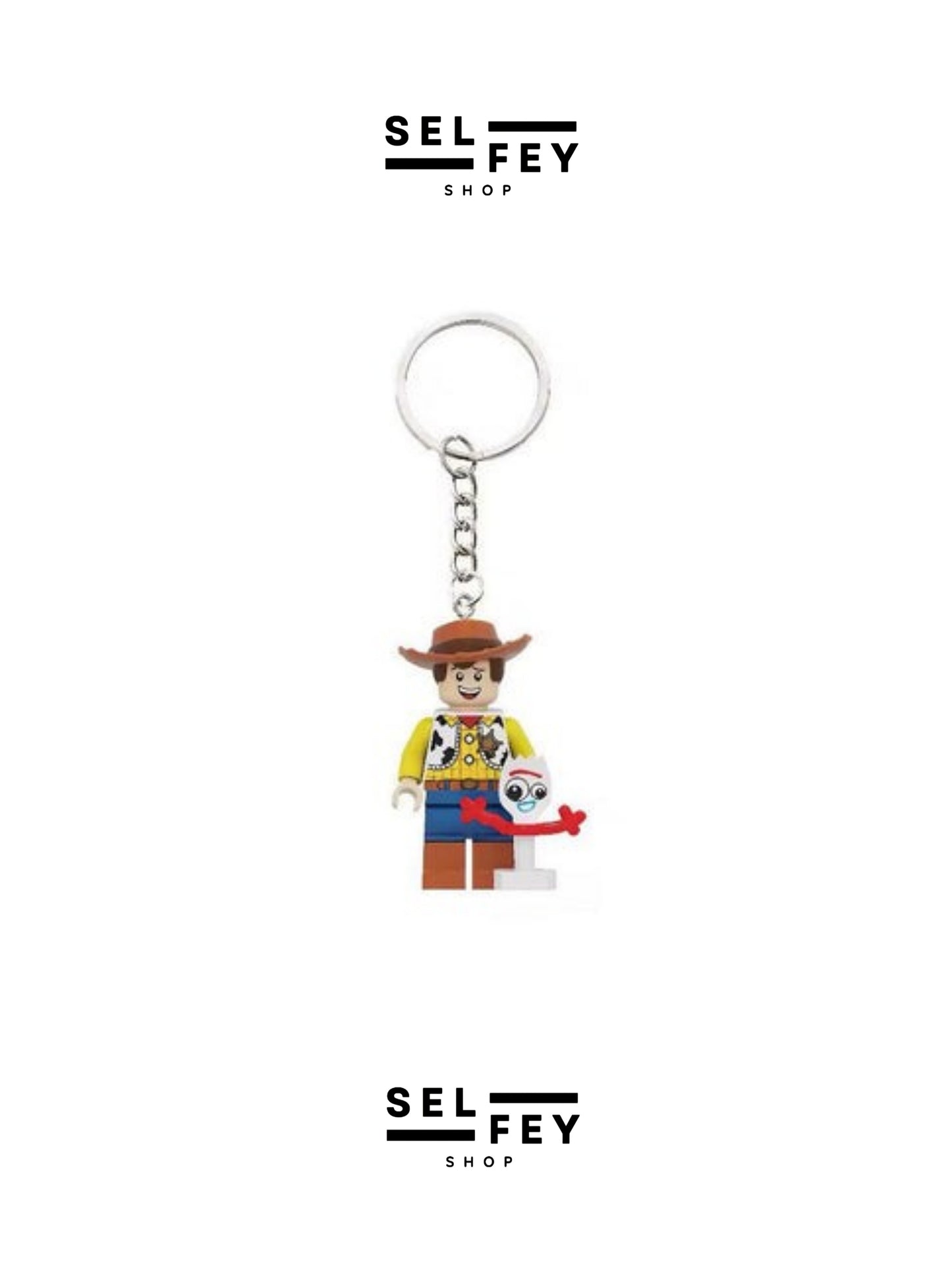 Lego Model Toy Story Woody Anahtarlık