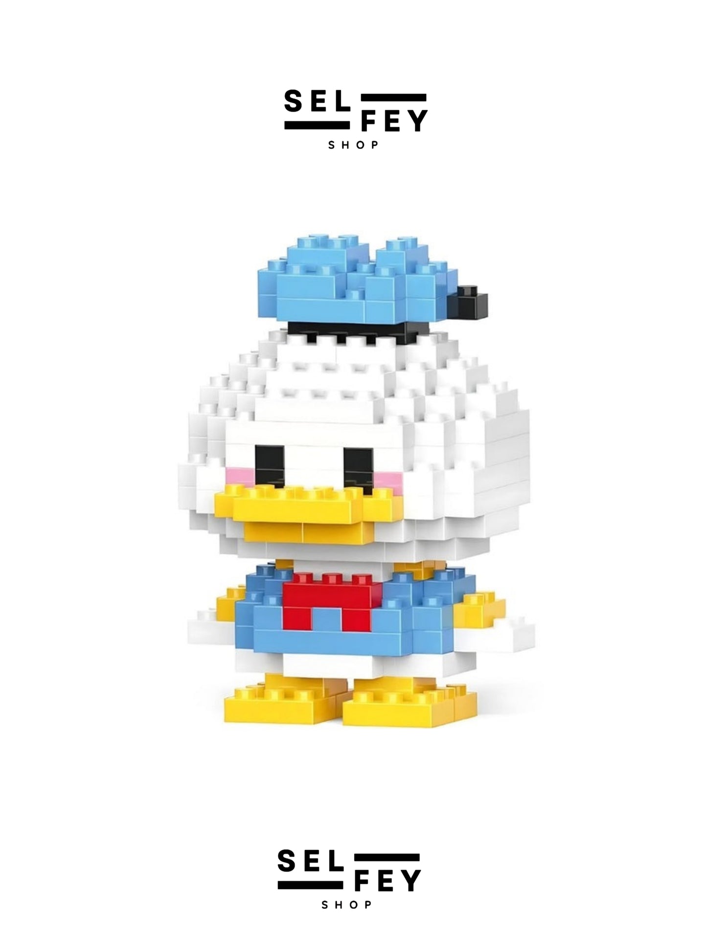 Lego Model Donald Duck Mini Figür