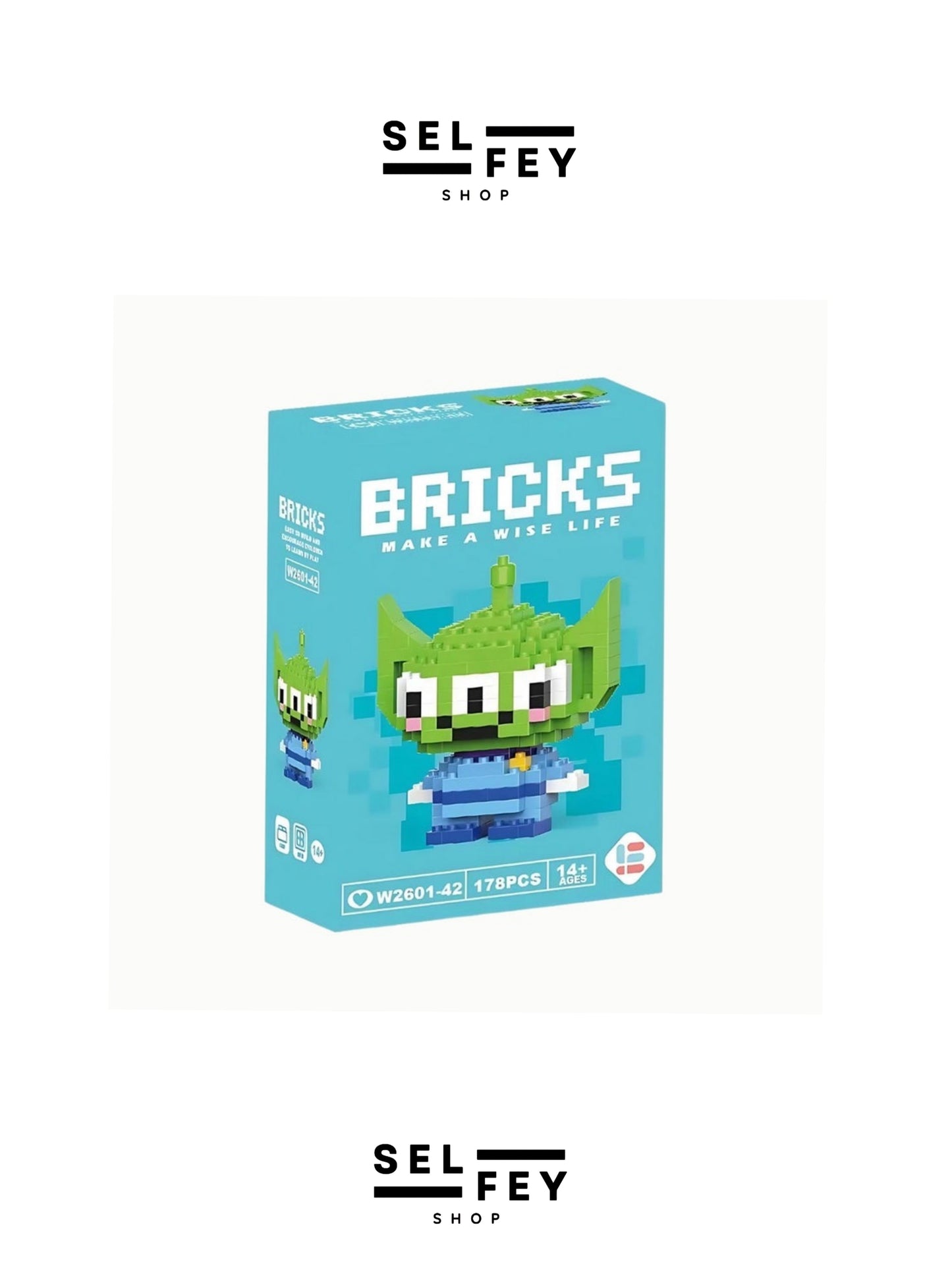 Lego Model Alien Mini Figür