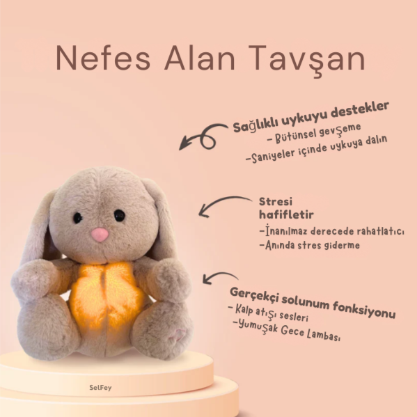 Nefes Alan Rahatlatıcı Tavşan