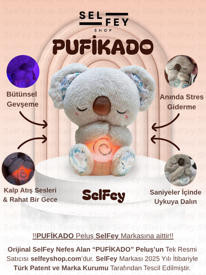 Nefes Alan Rahatlatıcı PUFİKADO Koala